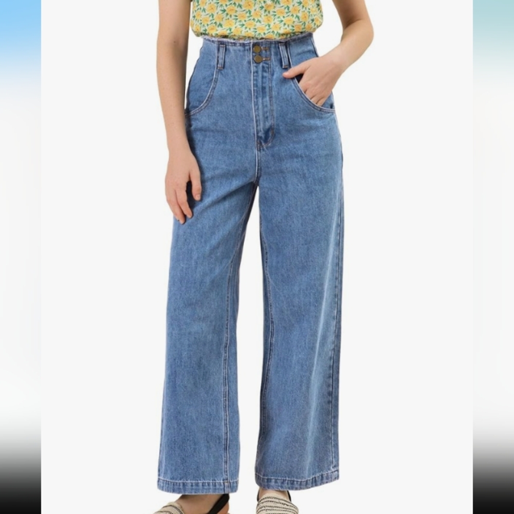 Allegra K denim pants